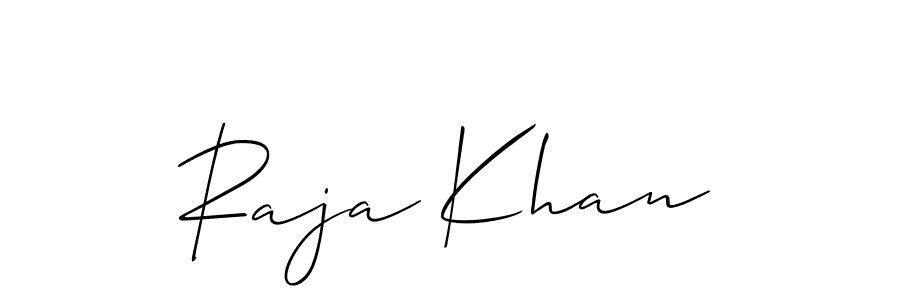 Similarly Allison_Script is the best handwritten signature design. Signature creator online .You can use it as an online autograph creator for name Raja Khan. Raja Khan signature style 2 images and pictures png