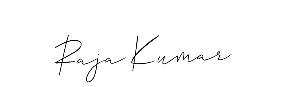 It looks lik you need a new signature style for name Raja Kumar. Design unique handwritten (Allison_Script) signature with our free signature maker in just a few clicks. Raja Kumar signature style 2 images and pictures png