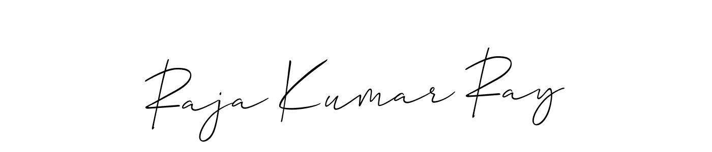 Raja Kumar Ray stylish signature style. Best Handwritten Sign (Allison_Script) for my name. Handwritten Signature Collection Ideas for my name Raja Kumar Ray. Raja Kumar Ray signature style 2 images and pictures png