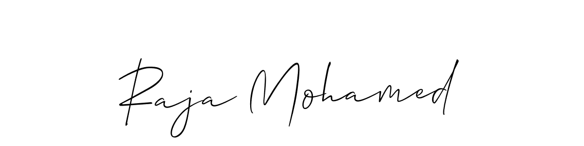 This is the best signature style for the Raja Mohamed name. Also you like these signature font (Allison_Script). Mix name signature. Raja Mohamed signature style 2 images and pictures png