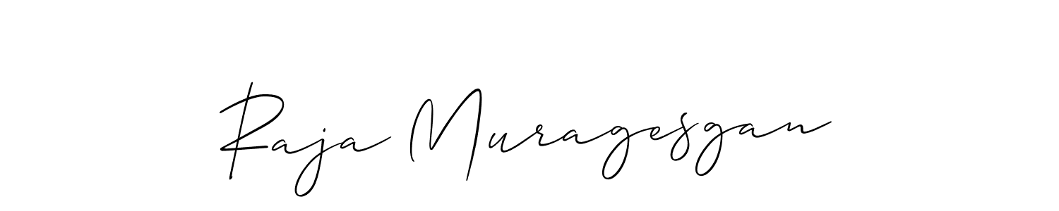 Best and Professional Signature Style for Raja Muragesgan. Allison_Script Best Signature Style Collection. Raja Muragesgan signature style 2 images and pictures png