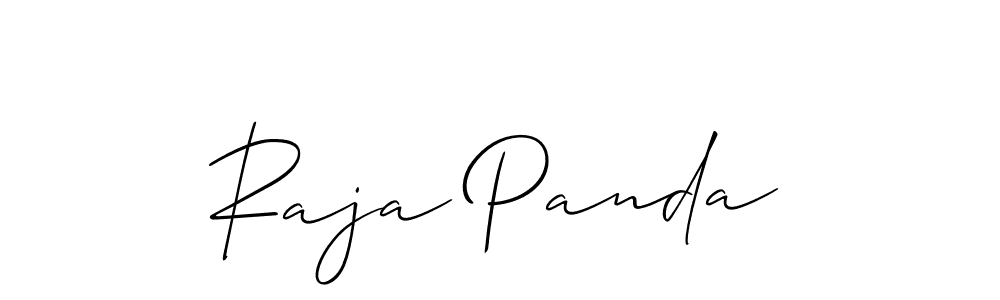 Check out images of Autograph of Raja Panda name. Actor Raja Panda Signature Style. Allison_Script is a professional sign style online. Raja Panda signature style 2 images and pictures png