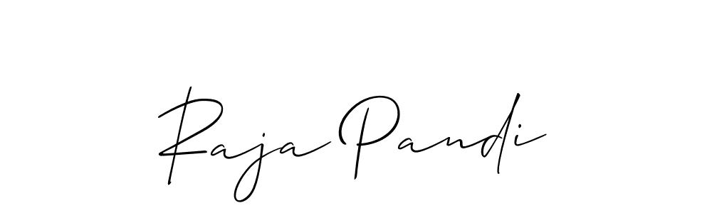 Here are the top 10 professional signature styles for the name Raja Pandi. These are the best autograph styles you can use for your name. Raja Pandi signature style 2 images and pictures png