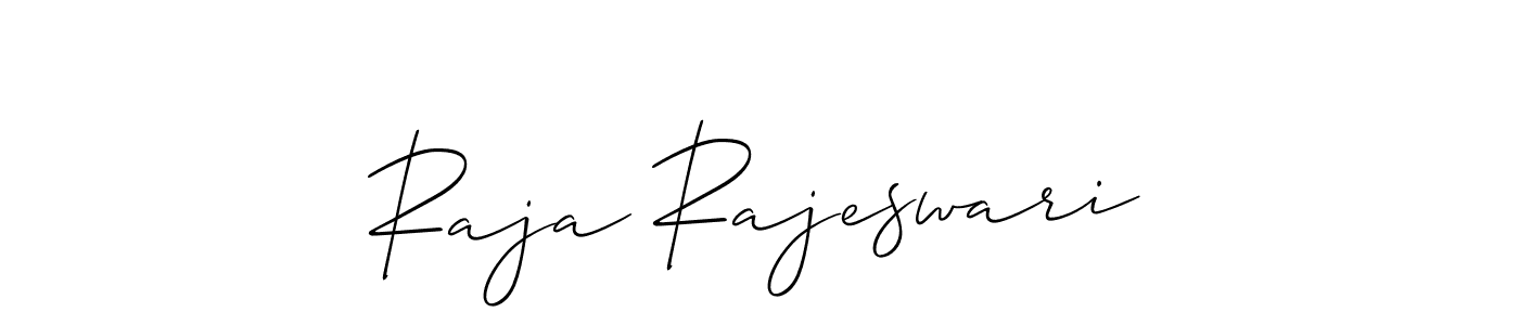 Similarly Allison_Script is the best handwritten signature design. Signature creator online .You can use it as an online autograph creator for name Raja Rajeswari. Raja Rajeswari signature style 2 images and pictures png