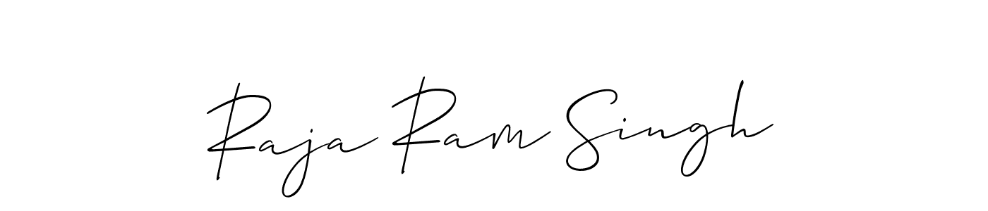 Make a beautiful signature design for name Raja Ram Singh. With this signature (Allison_Script) style, you can create a handwritten signature for free. Raja Ram Singh signature style 2 images and pictures png