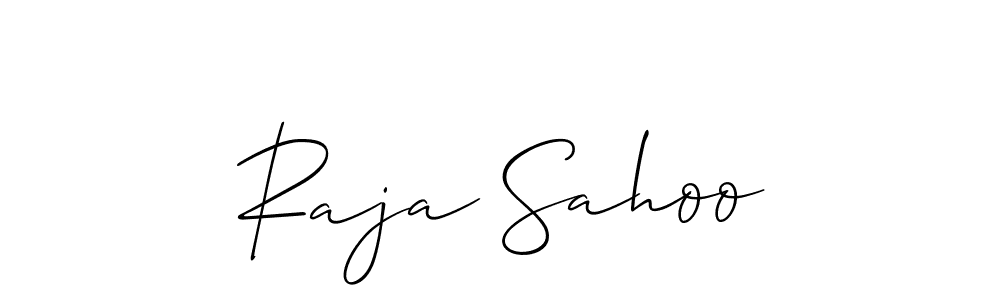 This is the best signature style for the Raja Sahoo name. Also you like these signature font (Allison_Script). Mix name signature. Raja Sahoo signature style 2 images and pictures png