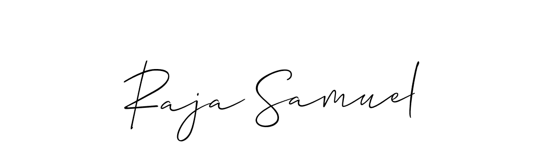 Here are the top 10 professional signature styles for the name Raja Samuel. These are the best autograph styles you can use for your name. Raja Samuel signature style 2 images and pictures png