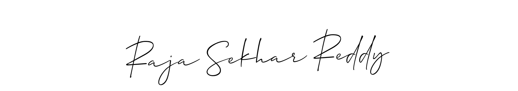 Once you've used our free online signature maker to create your best signature Allison_Script style, it's time to enjoy all of the benefits that Raja Sekhar Reddy name signing documents. Raja Sekhar Reddy signature style 2 images and pictures png