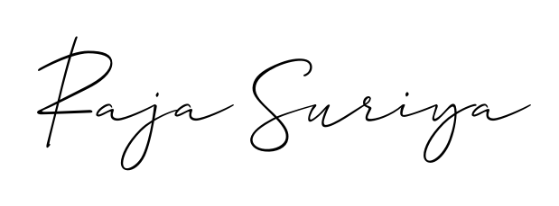 Elevate your brand with a stunning Raja Suriya eSignature. The Allison_Script style provides a balanced, flowing aesthetic for everyday signing. Raja Suriya signature style 2 images and pictures png