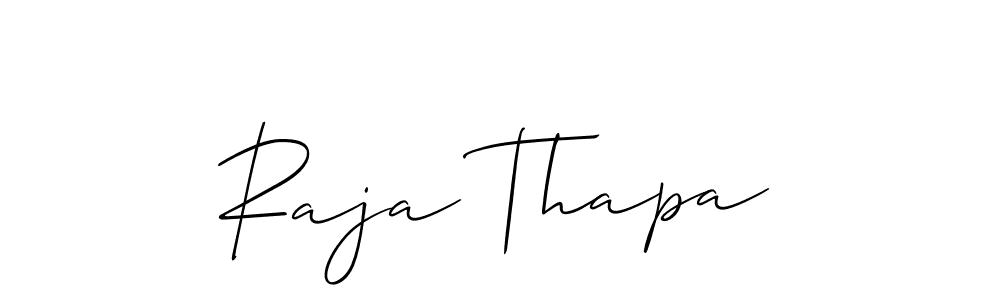 This is the best signature style for the Raja Thapa name. Also you like these signature font (Allison_Script). Mix name signature. Raja Thapa signature style 2 images and pictures png