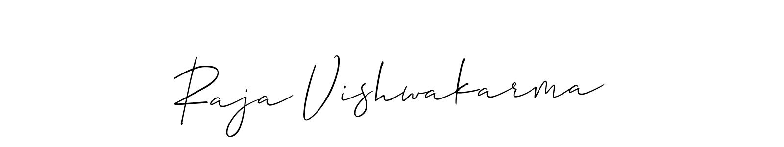 You can use this online signature creator to create a handwritten signature for the name Raja Vishwakarma. This is the best online autograph maker. Raja Vishwakarma signature style 2 images and pictures png