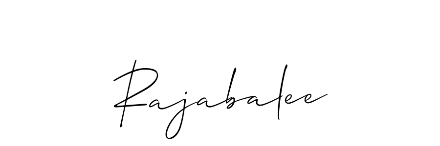 Also You can easily find your signature by using the search form. We will create Rajabalee name handwritten signature images for you free of cost using Allison_Script sign style. Rajabalee signature style 2 images and pictures png