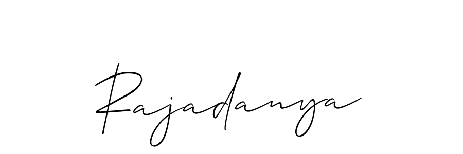 You can use this online signature creator to create a handwritten signature for the name Rajadanya. This is the best online autograph maker. Rajadanya signature style 2 images and pictures png
