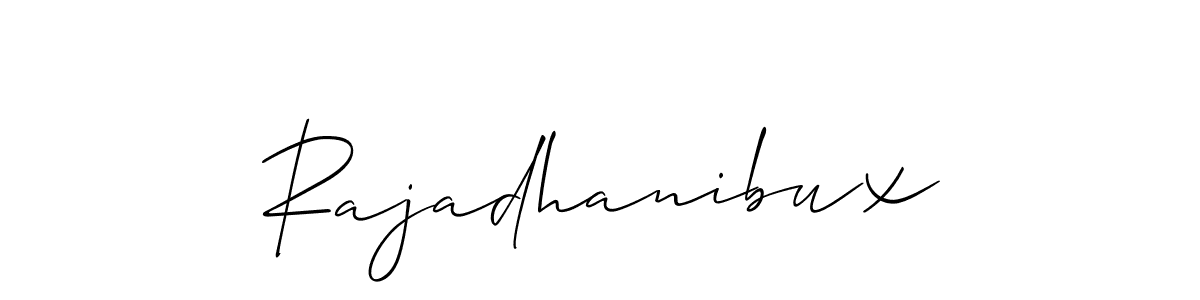 Best and Professional Signature Style for Rajadhanibux. Allison_Script Best Signature Style Collection. Rajadhanibux signature style 2 images and pictures png
