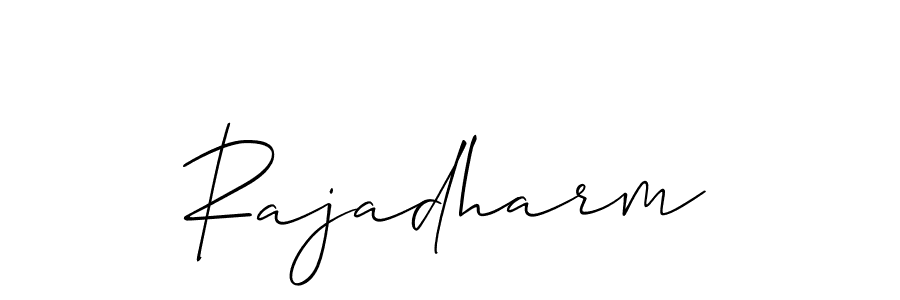 The best way (Allison_Script) to make a short signature is to pick only two or three words in your name. The name Rajadharm include a total of six letters. For converting this name. Rajadharm signature style 2 images and pictures png