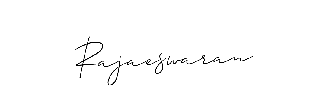 Rajaeswaran stylish signature style. Best Handwritten Sign (Allison_Script) for my name. Handwritten Signature Collection Ideas for my name Rajaeswaran. Rajaeswaran signature style 2 images and pictures png