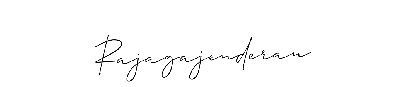 if you are searching for the best signature style for your name Rajagajenderan. so please give up your signature search. here we have designed multiple signature styles  using Allison_Script. Rajagajenderan signature style 2 images and pictures png