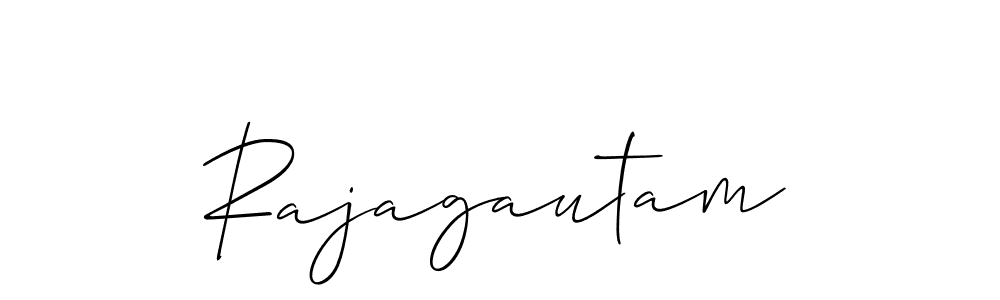 How to Draw Rajagautam signature style? Allison_Script is a latest design signature styles for name Rajagautam. Rajagautam signature style 2 images and pictures png