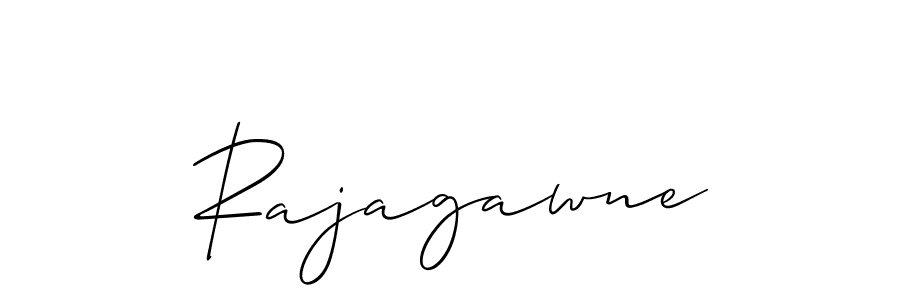 Make a beautiful signature design for name Rajagawne. With this signature (Allison_Script) style, you can create a handwritten signature for free. Rajagawne signature style 2 images and pictures png