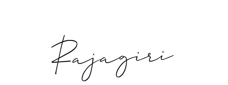 The best way (Allison_Script) to make a short signature is to pick only two or three words in your name. The name Rajagiri include a total of six letters. For converting this name. Rajagiri signature style 2 images and pictures png