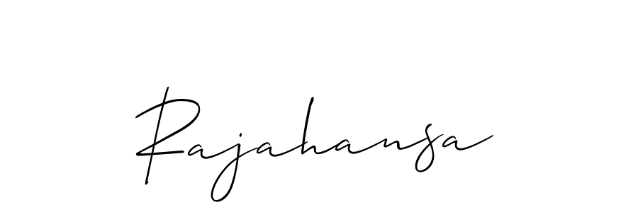 Best and Professional Signature Style for Rajahansa. Allison_Script Best Signature Style Collection. Rajahansa signature style 2 images and pictures png