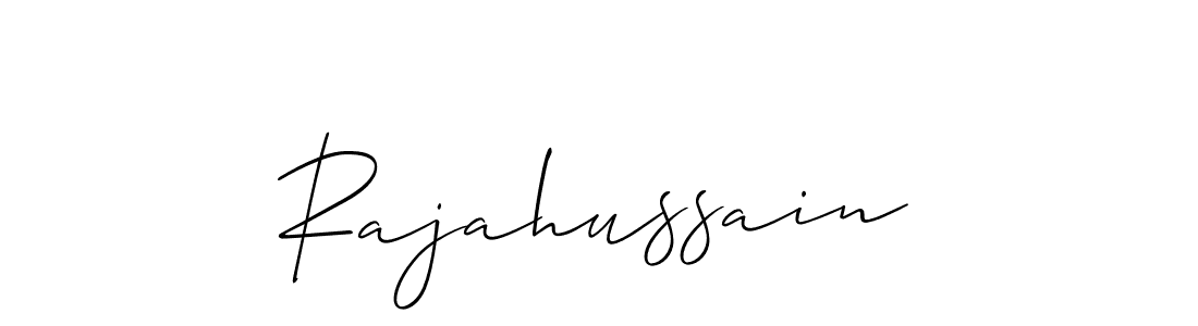 Similarly Allison_Script is the best handwritten signature design. Signature creator online .You can use it as an online autograph creator for name Rajahussain. Rajahussain signature style 2 images and pictures png