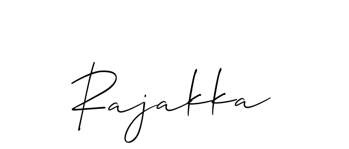 Make a beautiful signature design for name Rajakka. Use this online signature maker to create a handwritten signature for free. Rajakka signature style 2 images and pictures png