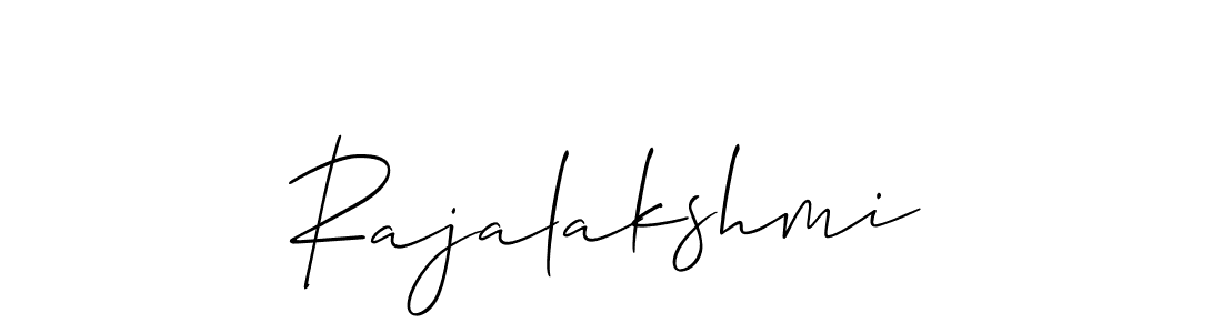 How to Draw Rajalakshmi signature style? Allison_Script is a latest design signature styles for name Rajalakshmi. Rajalakshmi signature style 2 images and pictures png