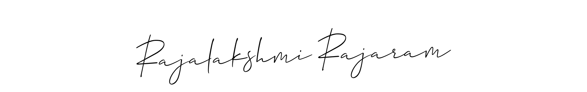 Rajalakshmi Rajaram stylish signature style. Best Handwritten Sign (Allison_Script) for my name. Handwritten Signature Collection Ideas for my name Rajalakshmi Rajaram. Rajalakshmi Rajaram signature style 2 images and pictures png
