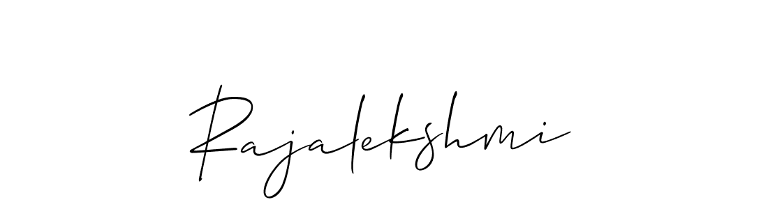 if you are searching for the best signature style for your name Rajalekshmi. so please give up your signature search. here we have designed multiple signature styles  using Allison_Script. Rajalekshmi signature style 2 images and pictures png