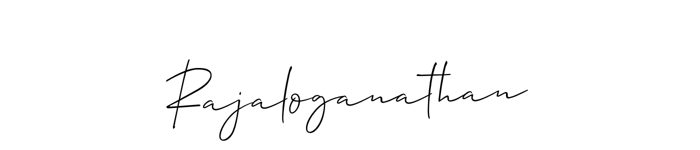 You should practise on your own different ways (Allison_Script) to write your name (Rajaloganathan) in signature. don't let someone else do it for you. Rajaloganathan signature style 2 images and pictures png