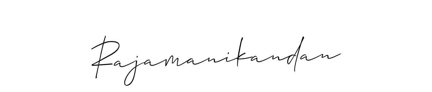 You can use this online signature creator to create a handwritten signature for the name Rajamanikandan. This is the best online autograph maker. Rajamanikandan signature style 2 images and pictures png