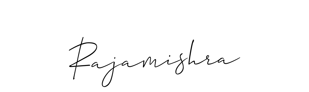 Make a short Rajamishra signature style. Manage your documents anywhere anytime using Allison_Script. Create and add eSignatures, submit forms, share and send files easily. Rajamishra signature style 2 images and pictures png