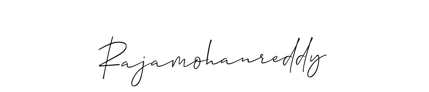 This is the best signature style for the Rajamohanreddy name. Also you like these signature font (Allison_Script). Mix name signature. Rajamohanreddy signature style 2 images and pictures png