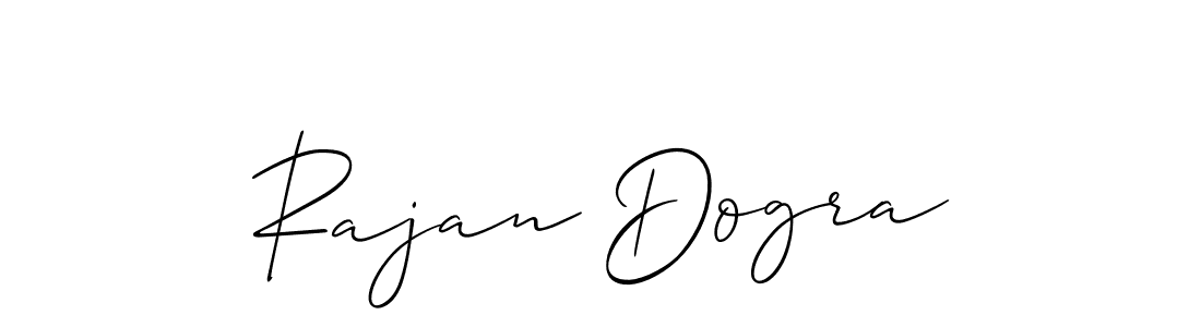 Similarly Allison_Script is the best handwritten signature design. Signature creator online .You can use it as an online autograph creator for name Rajan Dogra. Rajan Dogra signature style 2 images and pictures png
