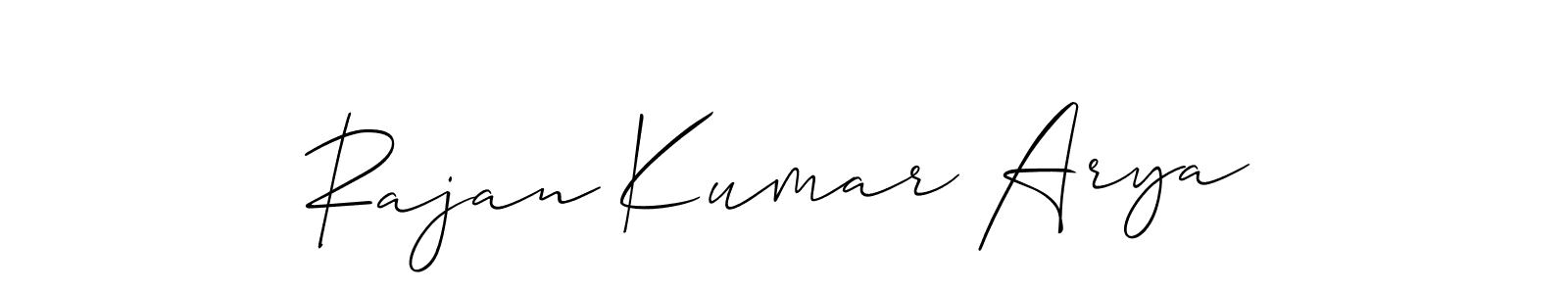 Once you've used our free online signature maker to create your best signature Allison_Script style, it's time to enjoy all of the benefits that Rajan Kumar Arya name signing documents. Rajan Kumar Arya signature style 2 images and pictures png