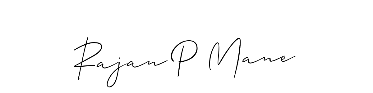 You can use this online signature creator to create a handwritten signature for the name Rajan P Mane. This is the best online autograph maker. Rajan P Mane signature style 2 images and pictures png