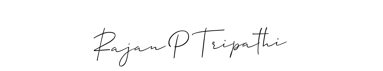 Here are the top 10 professional signature styles for the name Rajan P Tripathi. These are the best autograph styles you can use for your name. Rajan P Tripathi signature style 2 images and pictures png