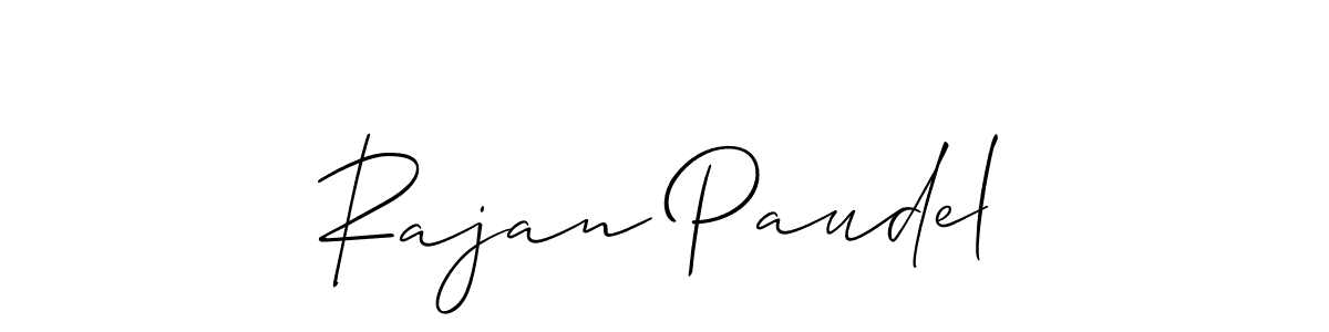 Here are the top 10 professional signature styles for the name Rajan Paudel. These are the best autograph styles you can use for your name. Rajan Paudel signature style 2 images and pictures png