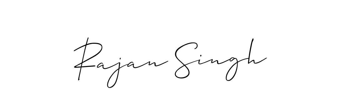 if you are searching for the best signature style for your name Rajan Singh. so please give up your signature search. here we have designed multiple signature styles  using Allison_Script. Rajan Singh signature style 2 images and pictures png