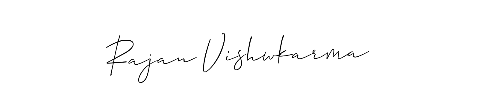 Once you've used our free online signature maker to create your best signature Allison_Script style, it's time to enjoy all of the benefits that Rajan Vishwkarma name signing documents. Rajan Vishwkarma signature style 2 images and pictures png