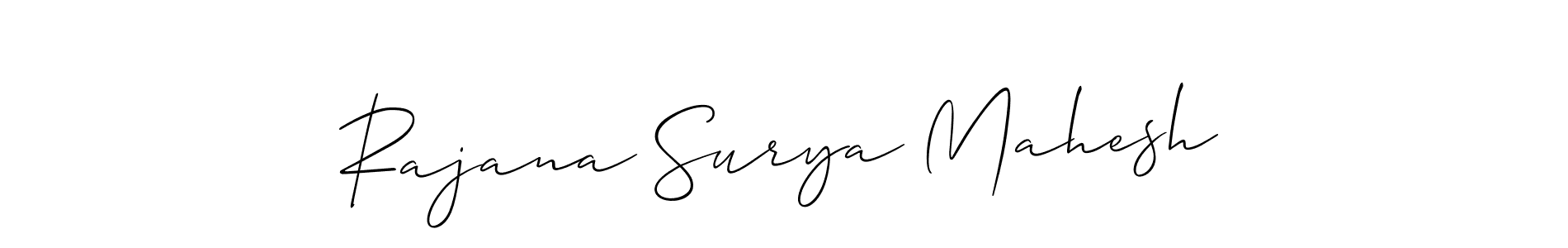 How to Draw Rajana Surya Mahesh signature style? Allison_Script is a latest design signature styles for name Rajana Surya Mahesh. Rajana Surya Mahesh signature style 2 images and pictures png