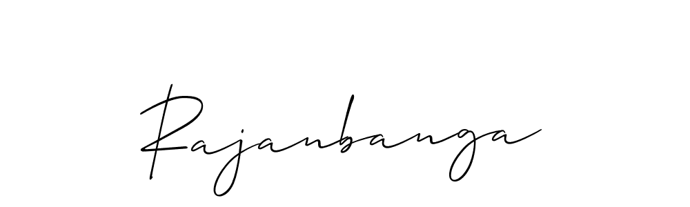 Also You can easily find your signature by using the search form. We will create Rajanbanga name handwritten signature images for you free of cost using Allison_Script sign style. Rajanbanga signature style 2 images and pictures png