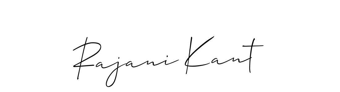 It looks lik you need a new signature style for name Rajani Kant. Design unique handwritten (Allison_Script) signature with our free signature maker in just a few clicks. Rajani Kant signature style 2 images and pictures png