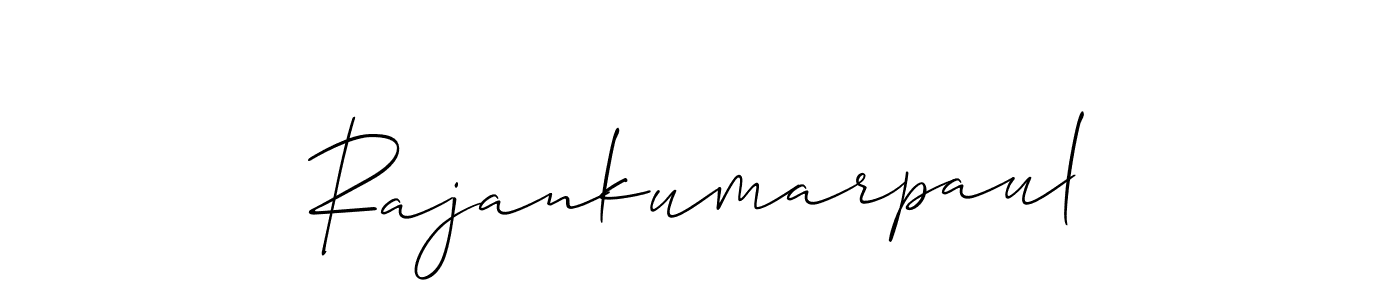 How to Draw Rajankumarpaul signature style? Allison_Script is a latest design signature styles for name Rajankumarpaul. Rajankumarpaul signature style 2 images and pictures png