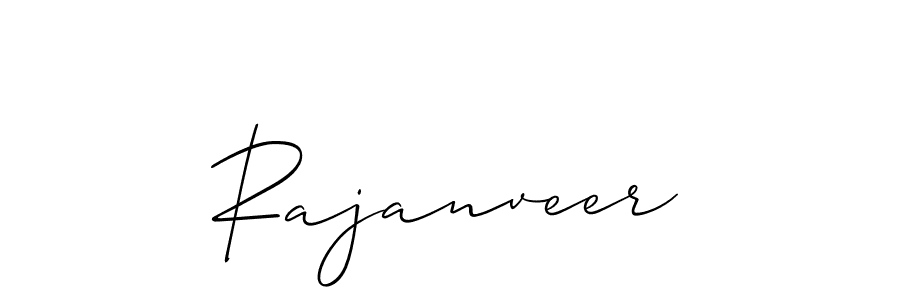 Rajanveer stylish signature style. Best Handwritten Sign (Allison_Script) for my name. Handwritten Signature Collection Ideas for my name Rajanveer. Rajanveer signature style 2 images and pictures png