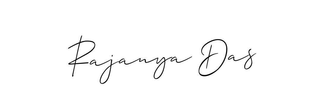 Create a beautiful signature design for name Rajanya Das. With this signature (Allison_Script) fonts, you can make a handwritten signature for free. Rajanya Das signature style 2 images and pictures png