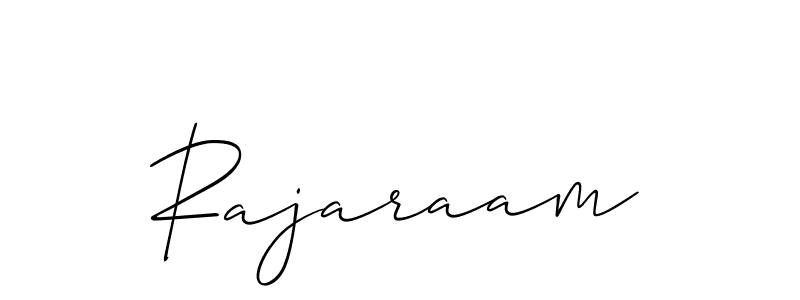 Make a beautiful signature design for name Rajaraam. With this signature (Allison_Script) style, you can create a handwritten signature for free. Rajaraam signature style 2 images and pictures png