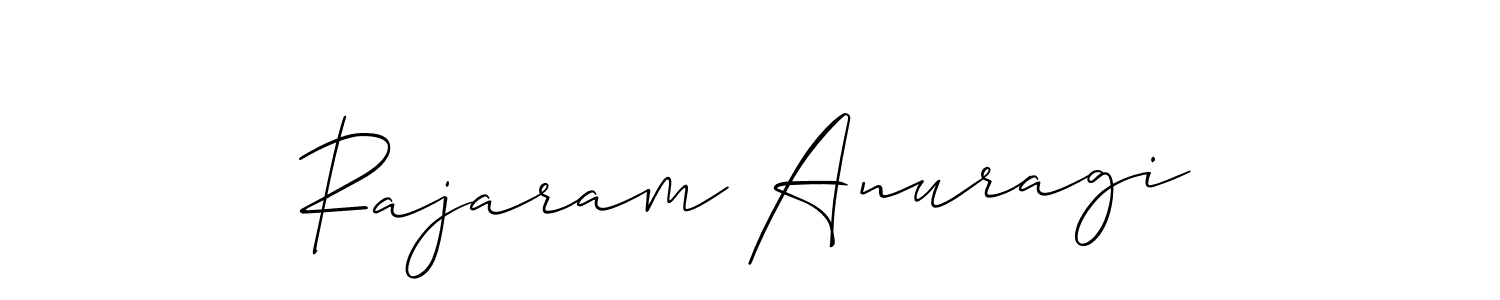 This is the best signature style for the Rajaram Anuragi name. Also you like these signature font (Allison_Script). Mix name signature. Rajaram Anuragi signature style 2 images and pictures png