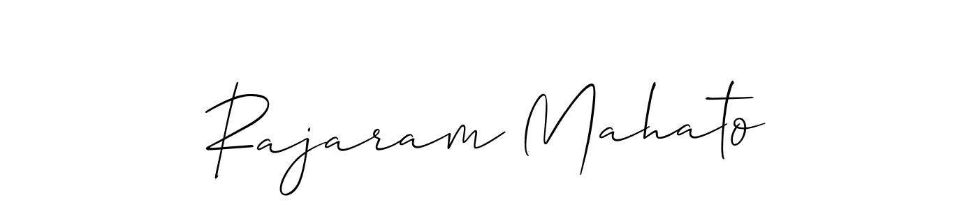 Rajaram Mahato stylish signature style. Best Handwritten Sign (Allison_Script) for my name. Handwritten Signature Collection Ideas for my name Rajaram Mahato. Rajaram Mahato signature style 2 images and pictures png